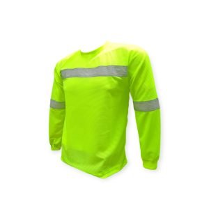 POLO DE MALLA VERDE LIMON